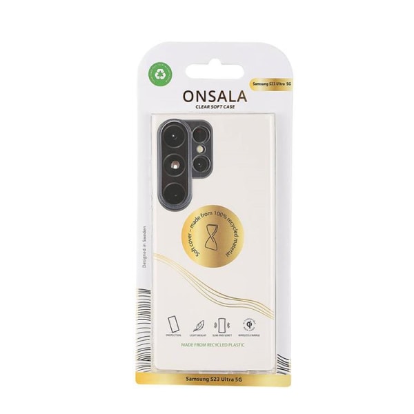 ONSALA Galaxy S23 Ultra 5G Cover TPU - Gennemsigtig