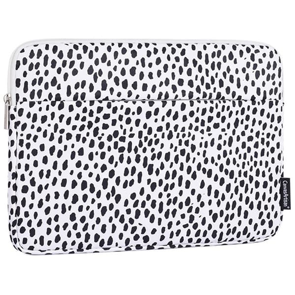 CANVASARTISAN MacBook Air Pro Datorfodral 13" Cow Pattern H36-11 Svart