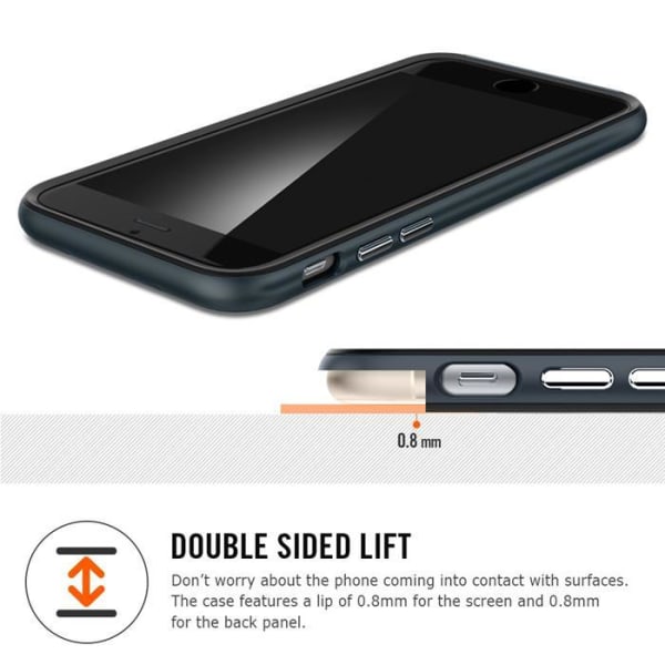 SPIGEN Neo Hybrid EX Bumper Skal till Apple iPhone 6(S) Plus (Gul)