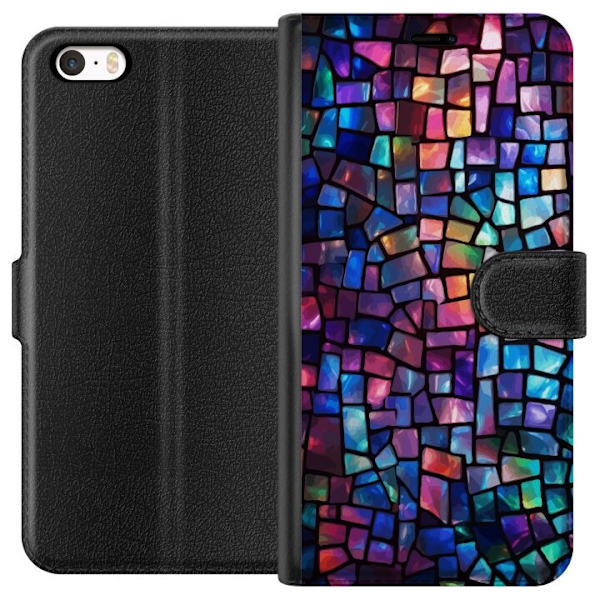 Plånboksfodral till Apple iPhone 5 med Disco