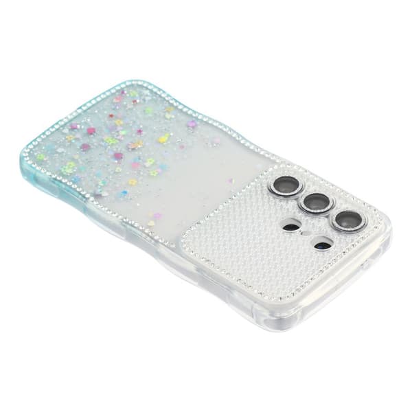 Mobilskal för Samsung Galaxy S26 Ultra Glitter TPU - Gradient Blå