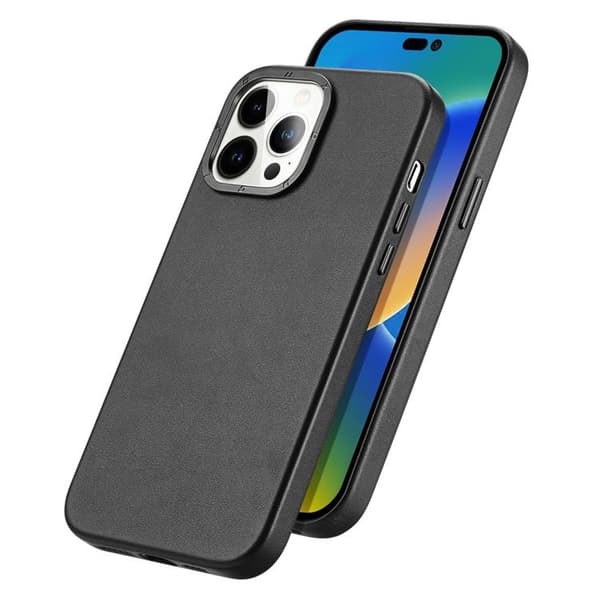 Dux Ducis iPhone 14 Pro -kuori MagSafe Grit - Musta Black