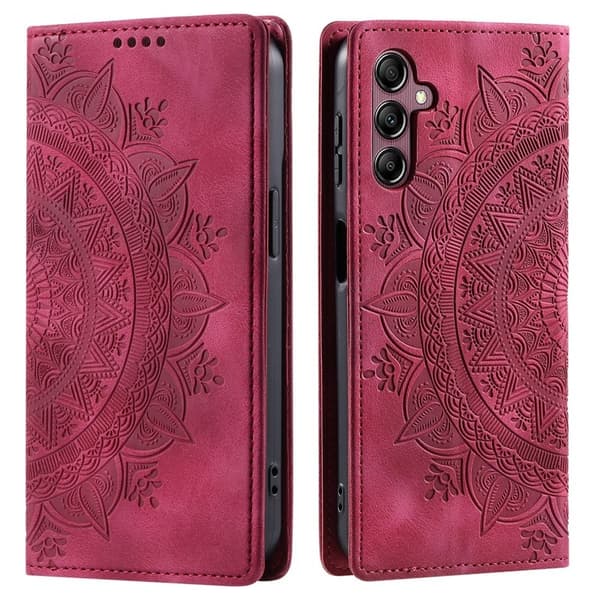 Mobilskal till Samsung Galaxy S26 Plus Magnetstängning KonstLäder - Rosa