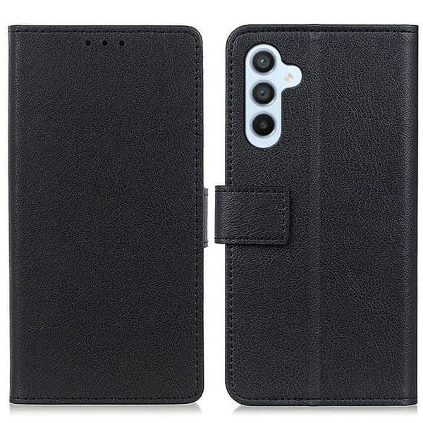 Plånboksfodral för Samsung Galaxy S26 Plus Konstläder Ställ - Svart