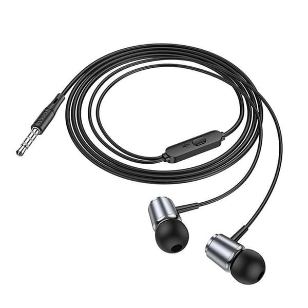 Hoco In-Ear Trådbundna Hörlurar Jack 3.5 mm M108 - Grå Grå