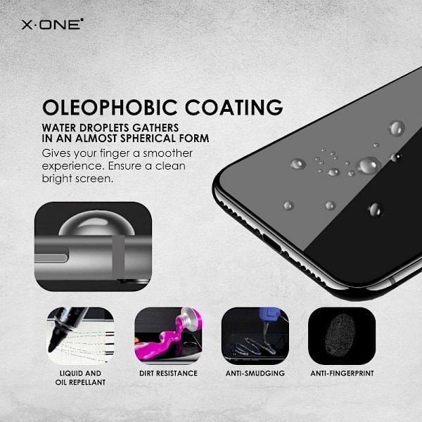 X-One iPhone 14 Pro Härdat Glas Skärmskydd Matte