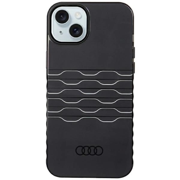 Audi iPhone 15/14 Plus Mobilskal Magsafe IML - Svart Svart
