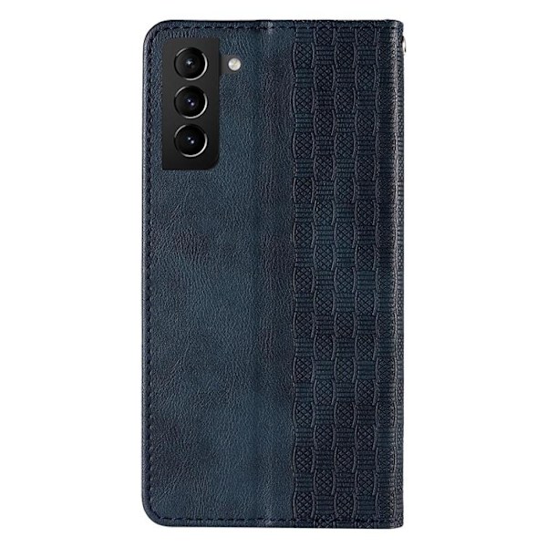 Galaxy S22 Plus Plånboksfodral Magnet Strap - Blå