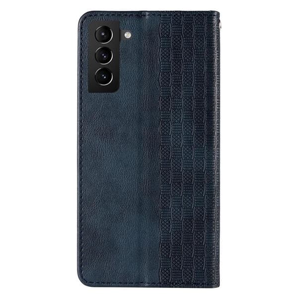 Galaxy S22 Plus Plånboksfodral Magnet Strap - Blå Blå