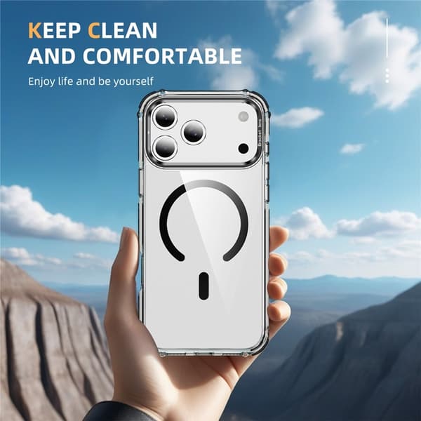 Mobilskal till iPhone 17 Pro Max MagSafe Kickstand - Svart Svart