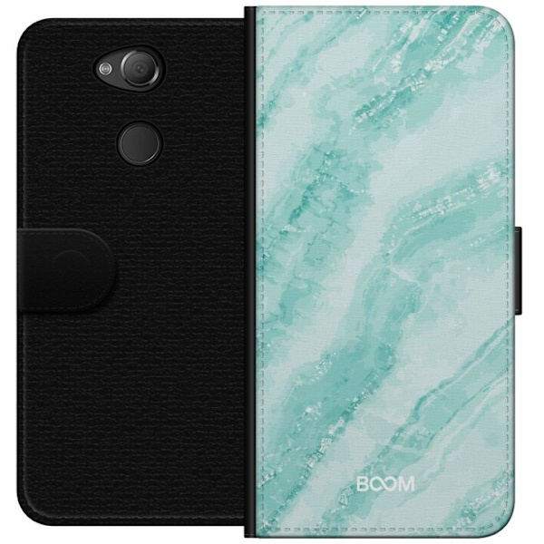 Pungcover til Sony Xperia XA2 med Mint Marble