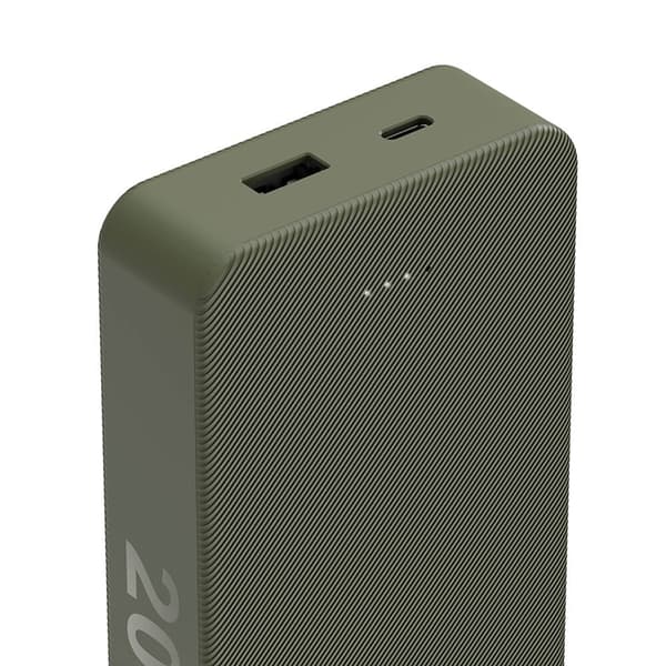 HAMA Powerbank 20000mAh USB-C+USB-A - Grön Grön