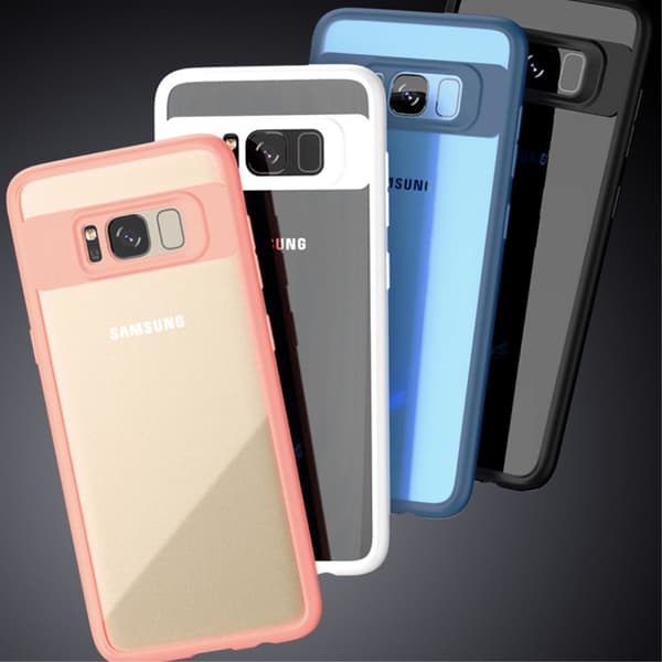 iPaky TPU-kuori Samsung Galaxy S8:lle - Punainen Red