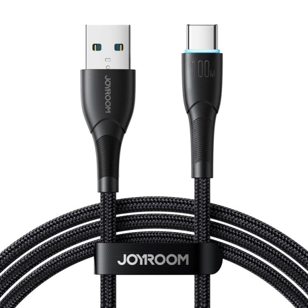 Joyroom Starry USB-A–USB-C 100 W kaapeli 1 m - musta