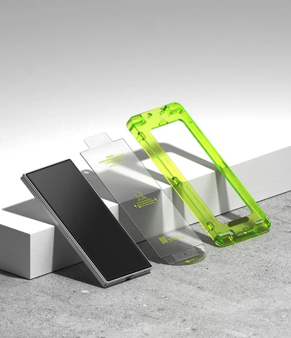 [2-Pack] Ringke Galaxy Z Fold 8 Ultra Härdat Glas Skärmskydd Display - Clear