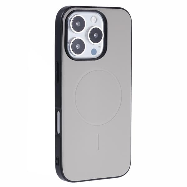 X-LEVEL Mobilskal till iPhone 16 Pro MagSafe PC+TPU+PU - Grå