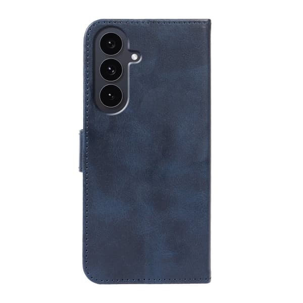 Samsung Galaxy S26 Plus Plånboksfodral Ställ Magnetisk Stängning Konstläder Blå