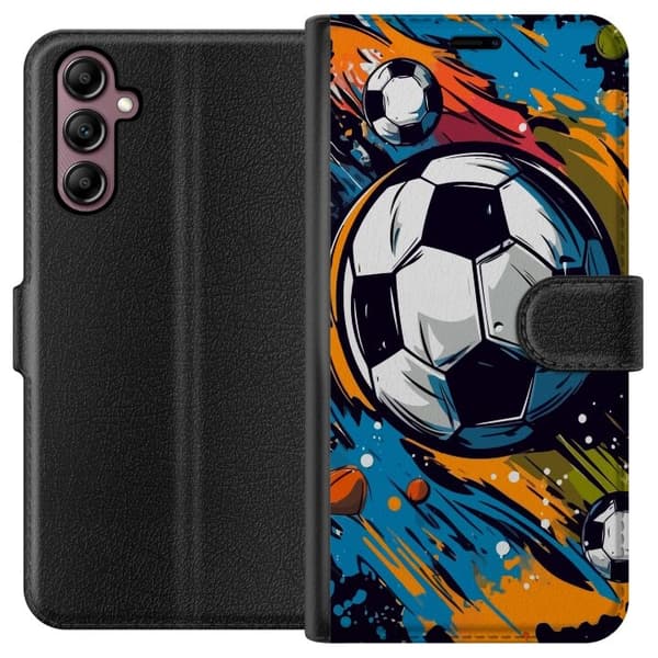 Pung Taske til Samsung Galaxy A14 5G med fodbolde