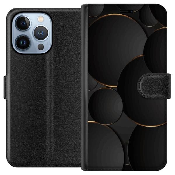 Pungcover til Apple iPhone 13 Pro med Luksuriøse Cirkler