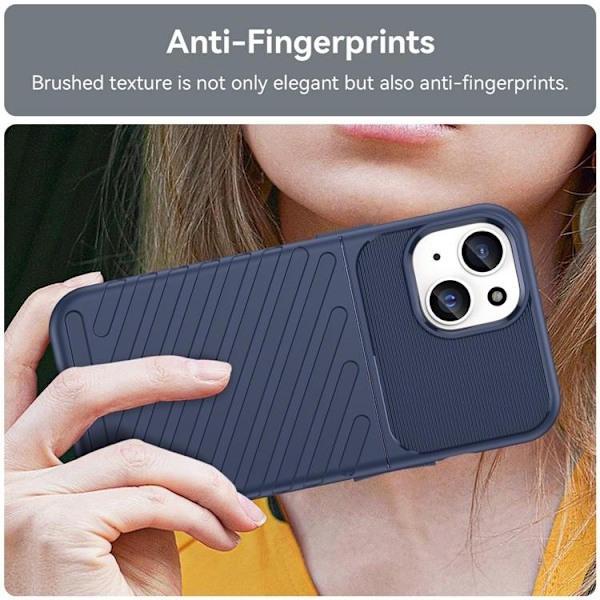 Mobilskal till iPhone 15 Plus Twill Thunder - Blå Blå