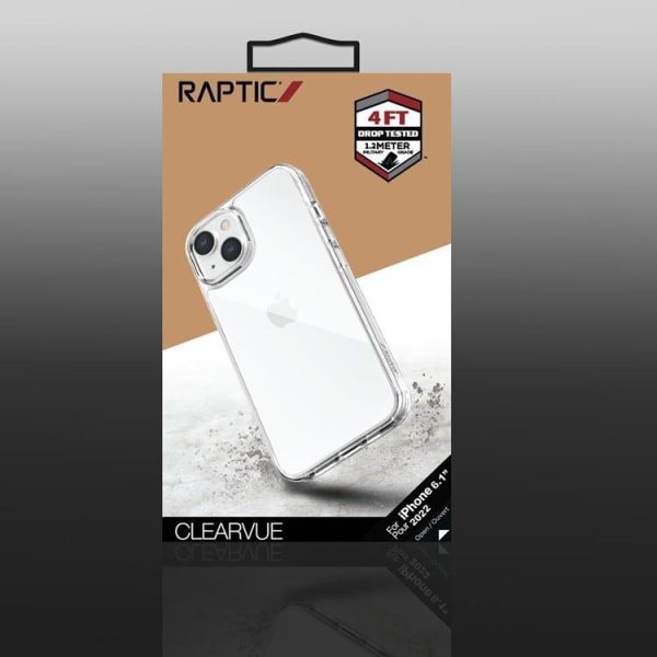 Raptic iPhone 14 Cover X-Doria Clearvue - Clear