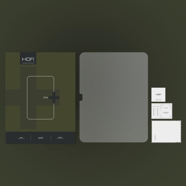 Hofi iPad (2022) Härdat Glas Skärmskydd Pro+ - Clear