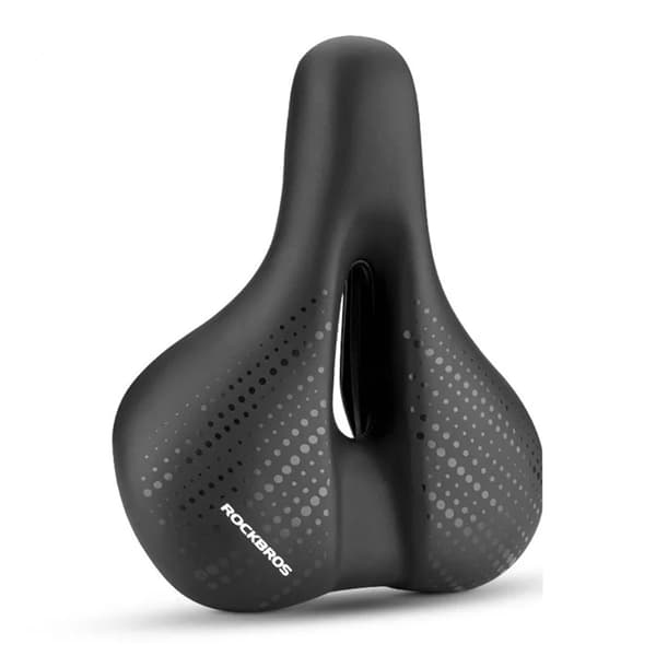 Rockbros MTB Cykelsadel - Sort Svart