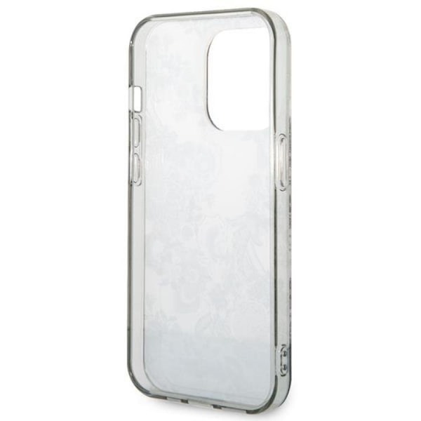 GUESS iPhone 14 Pro Max Skal Porcelain Collection - Grå