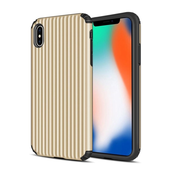 Hybrid Armor Cover til Apple iPhone X / Xs - Guld Yellow