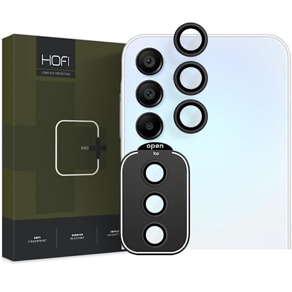 Hofi Galaxy A15 4G/5G Linsskydd i Härdat Glas Pro Plus Svart