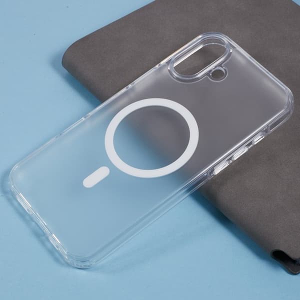 X-LEVEL Mobilskal till iPhone 16 MagSafe PC+TPU Matt Transparent