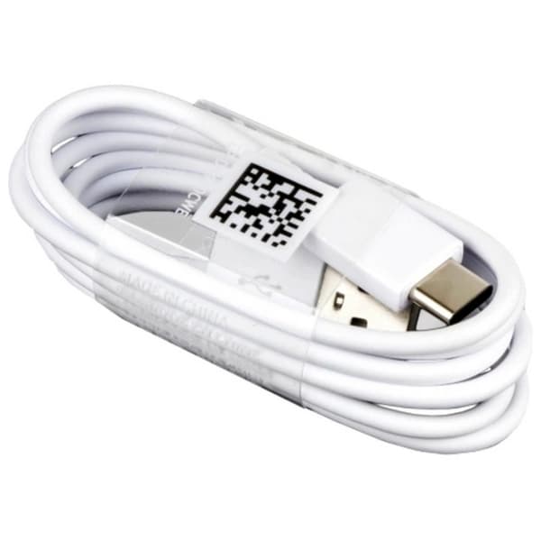 Samsung USB-A Till USB-C Kabel 1.2m - Vit Vit