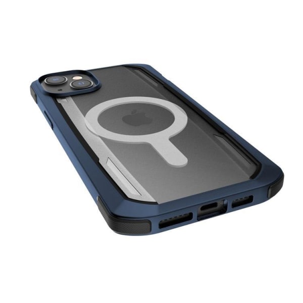 Raptic iPhone 14 Pro Cover Magsafe Secure Armored - Blå