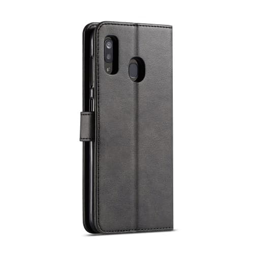 LC.IMEEKE Plånboksfodral för Samsung Galaxy A20e - Svart Black