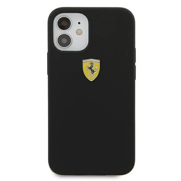 Ferrari On Track Silikone iPhone 12 mini 5.4" cover Sort Black