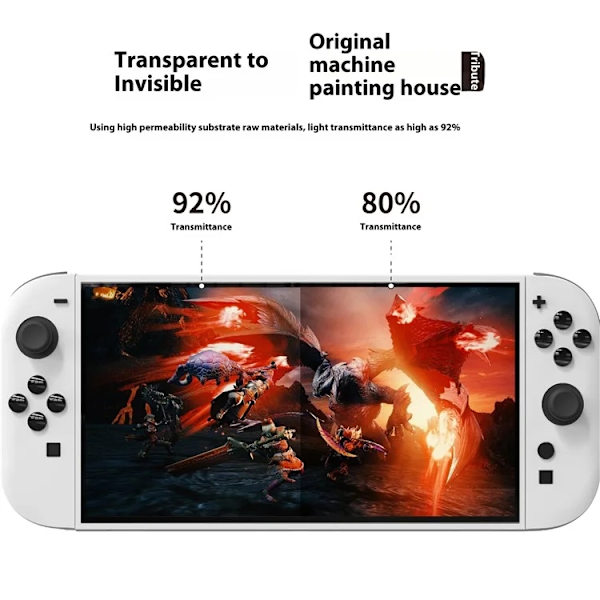 [2-Pack] PGTECH Nintendo Switch 2 Härdat glas Skärmskydd
