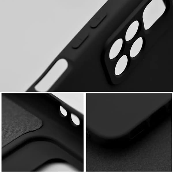 Telefontaske til Xiaomi Redmi Note 14 4G Silikone - Sort Svart
