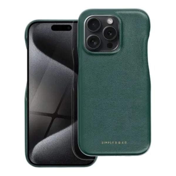 iPhone 15 Pro -mobiilisuojus Roar Look - vihreä