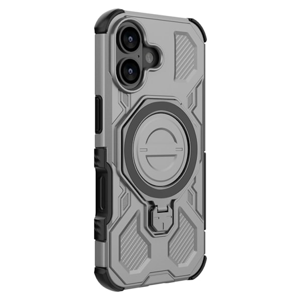 Mobilskal till iPhone 17 Rotating Kickstand - Grå Grå