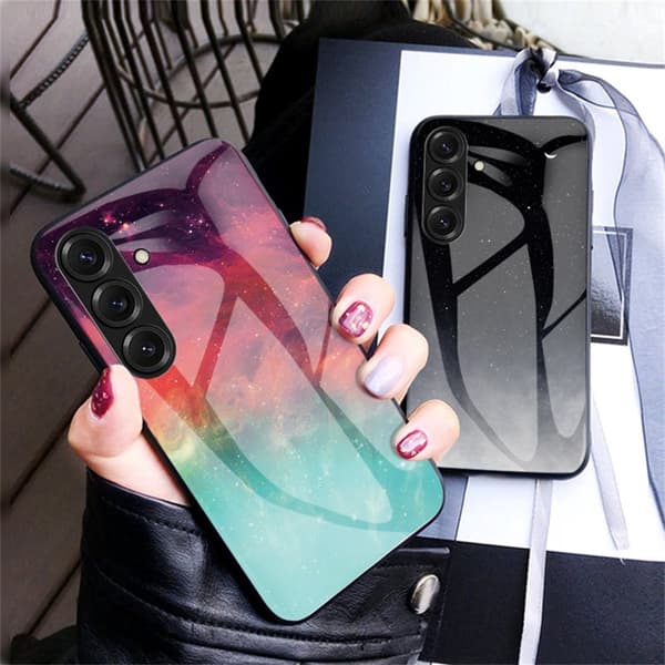 Mobilskal för Samsung Galaxy S26 Plus Härdat glas - Stjärnhimmel
