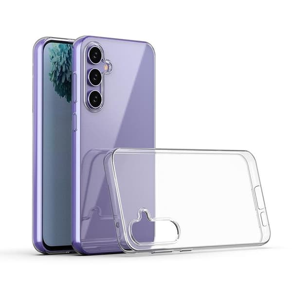 Mobilskal till Galaxy S23 FE Ultra Clear Silikon - Transparent Transparent
