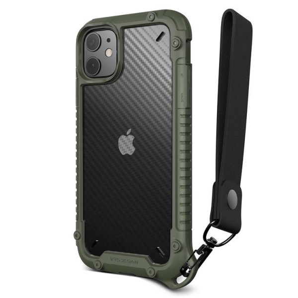 VRS DESIGN Crystal Mixx Pro Skal iPhone 11 - Grön Grön