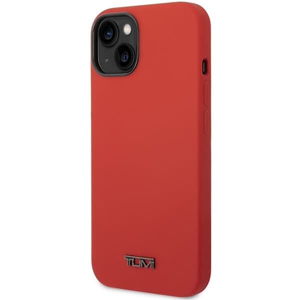 Tumi Mobilskal till iPhone 14/15 MagSafe Liquid Silicone - Röd