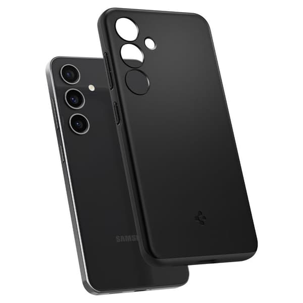 Spigen Galaxy S24 Mobilcover Thin Fit - Sort Svart
