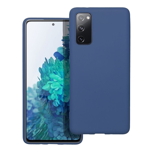 Galaxy S20 FE Cover Forcell Silikon Lite Blød Plast - Blå Blå