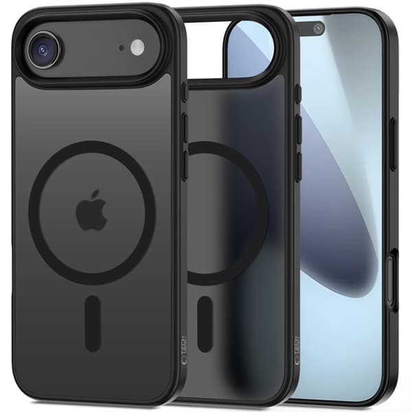 Tech-Protect Mobilskal till iPhone Air Magsafe Matte - Svart Svart