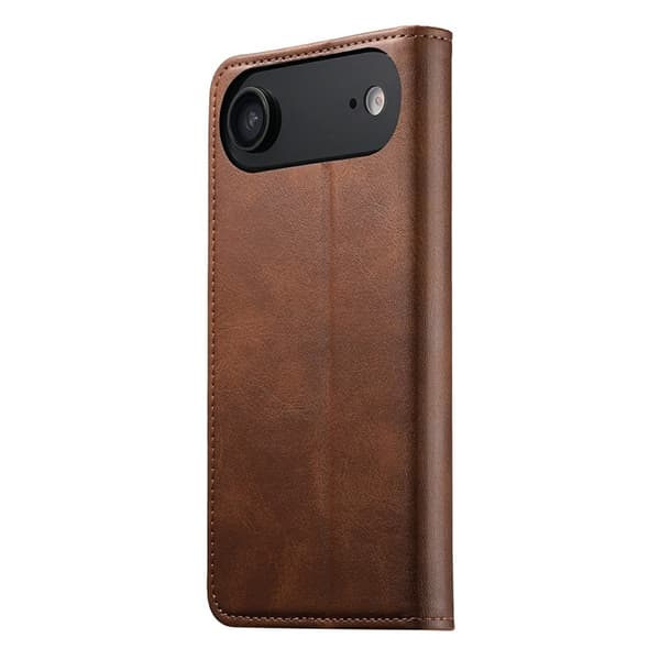 SUTENI iPhone Air Plånboksfodral Konstläder - Brun Brun