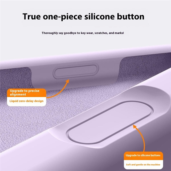 Mobilskal till iPhone 17 Pro Silikon Microfiber Lining - Mörkgrå Grå