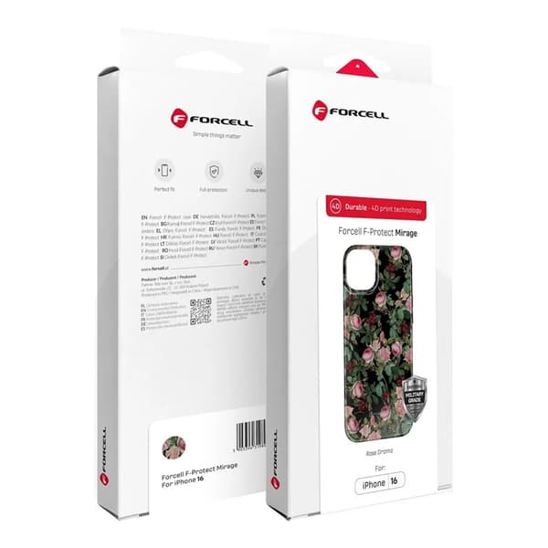 Forcell Mobilskal till iPhone 15 Pro MagSafe Mirage - Rosa Drama Rosa