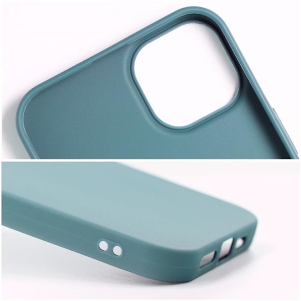 iPhone 12/12 Pro Skal Matte - Grön